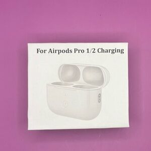 New White Charging Case for AirPods Pro 1/2